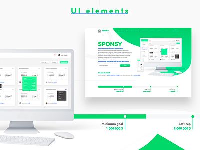 Sponsy #3 application case studio minimal mobile one page responsive ui design ui elements web design website