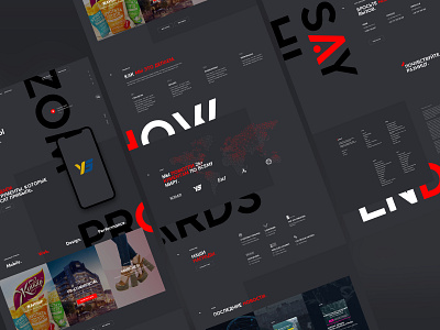 Wezom #6 Full Page agency catalog it rebranding redesign ui design ux design web design website