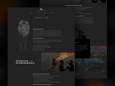 TAKI&DA #4 about animation design interaction landing page oil ui ux webdesign website
