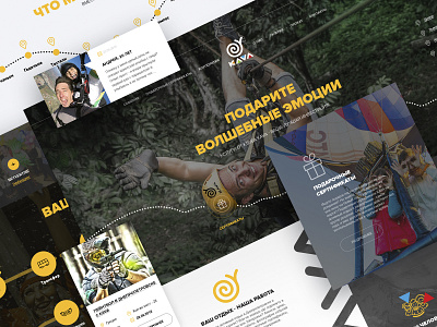 Kava #1 activities animation corporate design events extreme interaction ui ux webdesign website