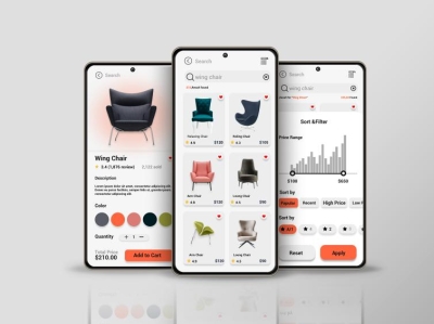 e commerce app design