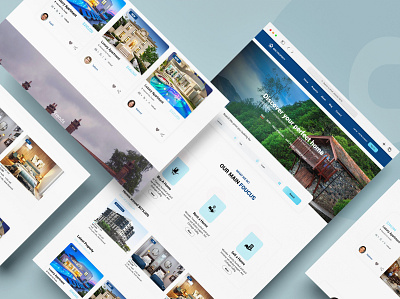 Real Estate Website app app design branding design graphic design ui ux web design