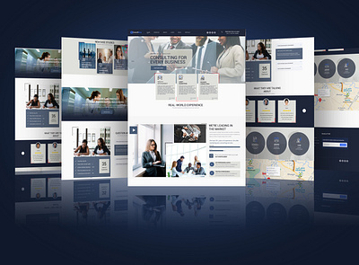Business Website landing page app app design branding design graphic design ui ux web design