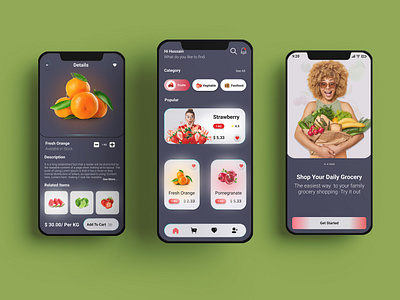 Fruit app design