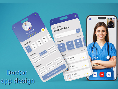 Doctor Booking app app app design doctor app graphic design ui ux web design