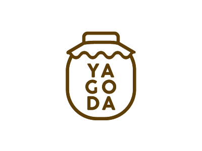 YAGODA logo flat logo minimalistic logo