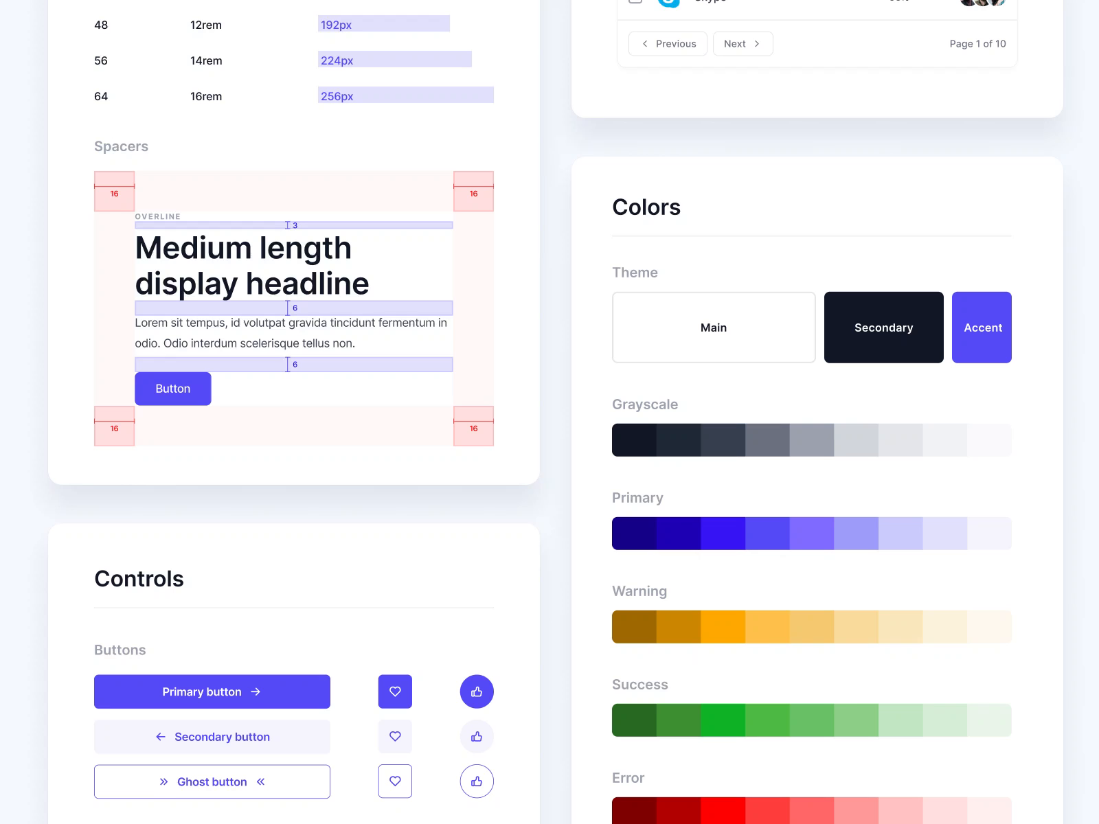 Design System by Daniel Sevald for Outloud on Dribbble