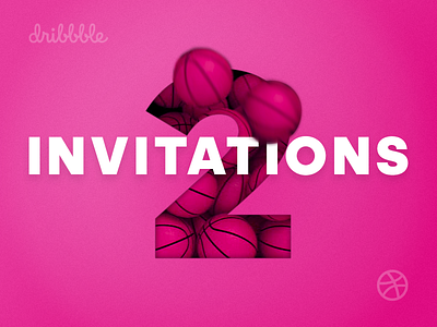 Get drafted! Grab an invitation! draft dribbble giveaway invitations invite