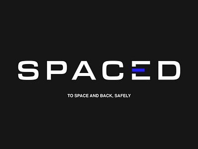 SPACED Logo Design Exploration alpha branding design identity logo spacedchallenge