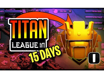 COC GAMING YT THUMBNAIL from PHOTOSHOP.