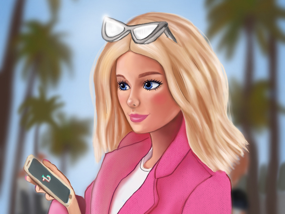 Barbie As An Influencer By Olia Dolly On Dribbble 