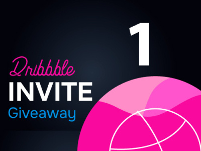 Dribbble invite Giveaway 1 agency draft dribbble giveaway invitation