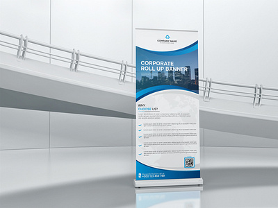 Corporate Roll up banner