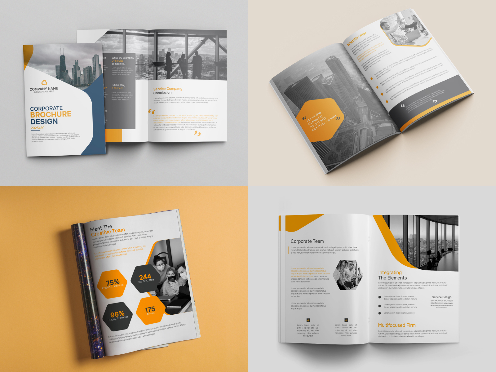 Corporate Magazine Brochure by Graphics Dynamic on Dribbble