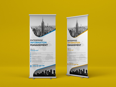 Roll Up banner annul report business agency company template corporate layout corporate poster corporate roll up banner corporate template creative cover creative layout display banner layout layout template minimal cover pop up banner poster presentation presentation layout profile template pull up retractable banner roller banner