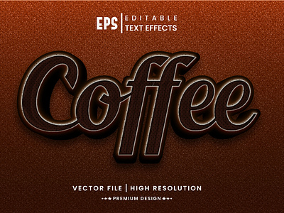 Creative 3d editable text effects layer mockup template