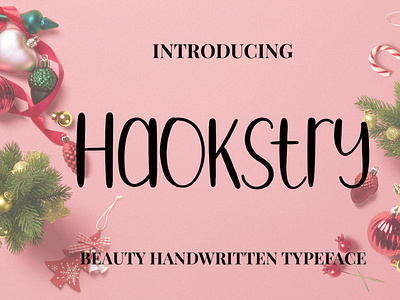 Haokstry Font