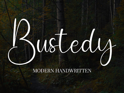 Bustedy Font