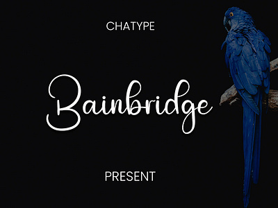 Bainbridge script font