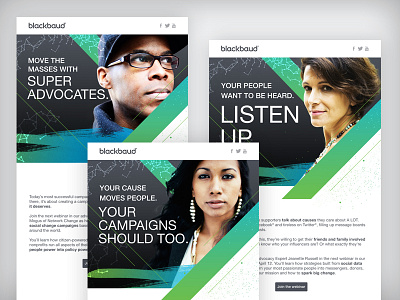 Blackbaud Advocacy Campaign advocacy agency545 blackbaud email design