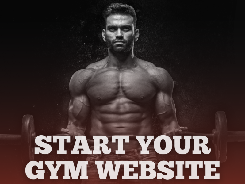 GYM WEBSITE. by Yousuf on Dribbble