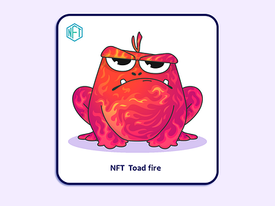 Toad NFT illustration nft toad toads