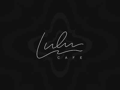 Lulu Cafe Branding animated logo animation bakery logo branding cafe cafe logo coffee logo coffeeshop deli logo logo animation logodesign lulu minimal minimalist minimalist logo pattern shop logo stroke sweet