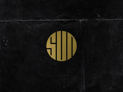 S U N lettering logo logotype minimalist monogram дизайн логотипа