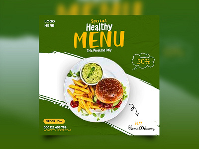 Social Media Design, Social Media Poster,Social Media Ads Design design facebook ads food poster graphic design instagram ads social media ads social media design social media manager social media post social media poster social media template