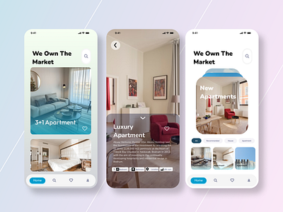 Real estate App Design (Property Finder) appdesign branding dashboard graphic design inspiration real esatet ui uiux ux