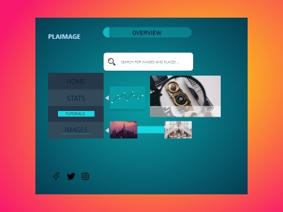 Image and Statistics Overview web mobile search minimal elegant display uiux ux design app ui
