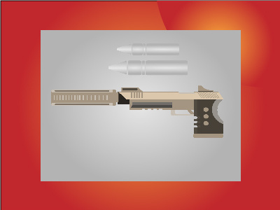 Gun and Bullet armory effect epic epicarmory gun illustration mass shotgun weapon