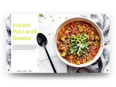 Instant Lentil Recipe