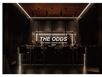 “THE ODDS ” RESTAURANT INTERIOR DESIGN