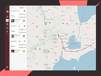 Daily UI 020 - Location Tracker