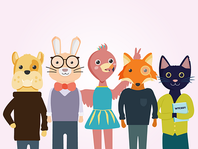 What The CSS?! Character Mascots
