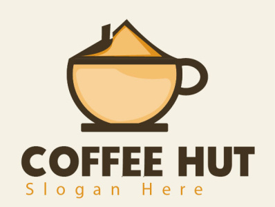 COFFE HUT 
LOGO DESIGN