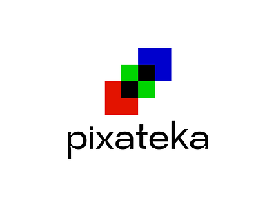 Pixateka logo graphic design logo logo design