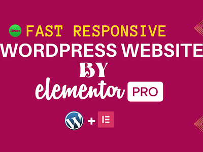 I will clone, copy, redesign any website using elementor pro ecommerce website elementor elementor pro elementor website wordpress wordpress website