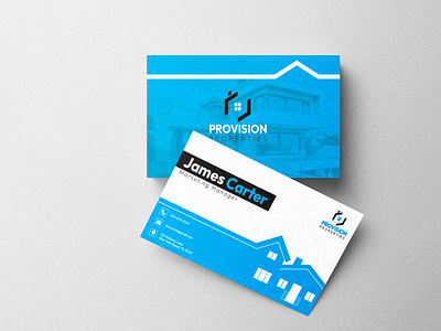 Real Estate Business Card Design