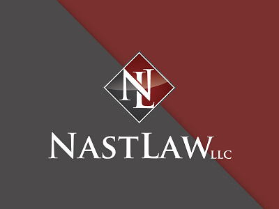 NastLaw Logo Design brand branding law firm legal logo