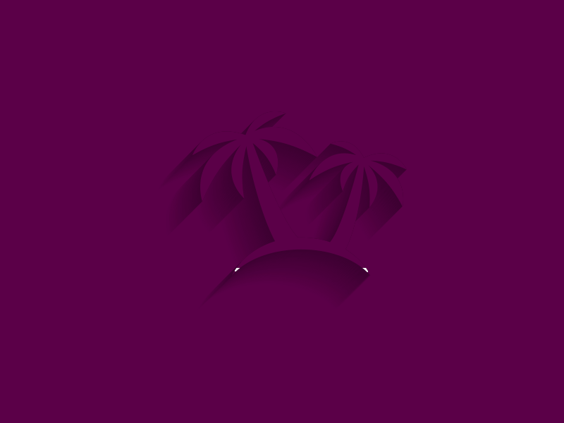 Preloader Animation for Hawaii Lacrosse animation gif icon palm tree preloader tropical web