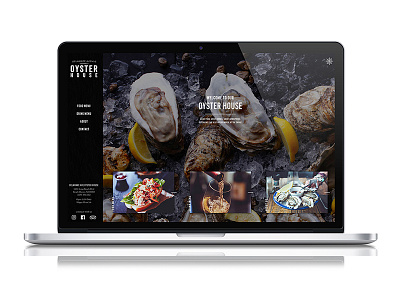 Oyster House Website Launch html restaurant website ux web design website website development