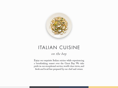 Italian Restaurant Moodboard clean color palette food moodboard restaurant typography