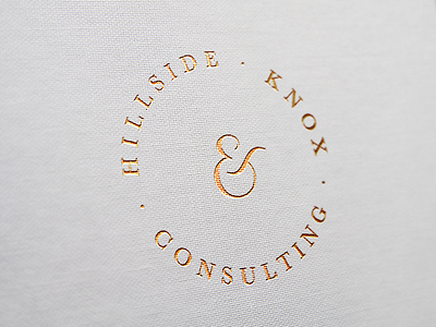 Consulting Logo ampersand branding consulting corporate gold logo logo design