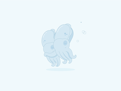 Cuddlefish cuddles cuttlefish illustration pun