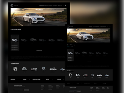 Mercedes Benz - Website - Redesign