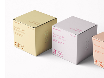 Aise | Premium Skincare branding design graphic design logo packaging design typography