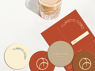 Nuestra Casa | Cafe branding design graphic design logo typography