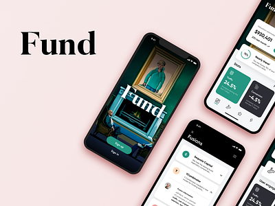 Fund – Stop chasing investors app fuse fusion illustration investor investors ios iphone mobile painting startup ui ui ux vc vector venture capital